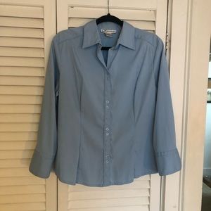 Button down collar shirt with Stretch size lg